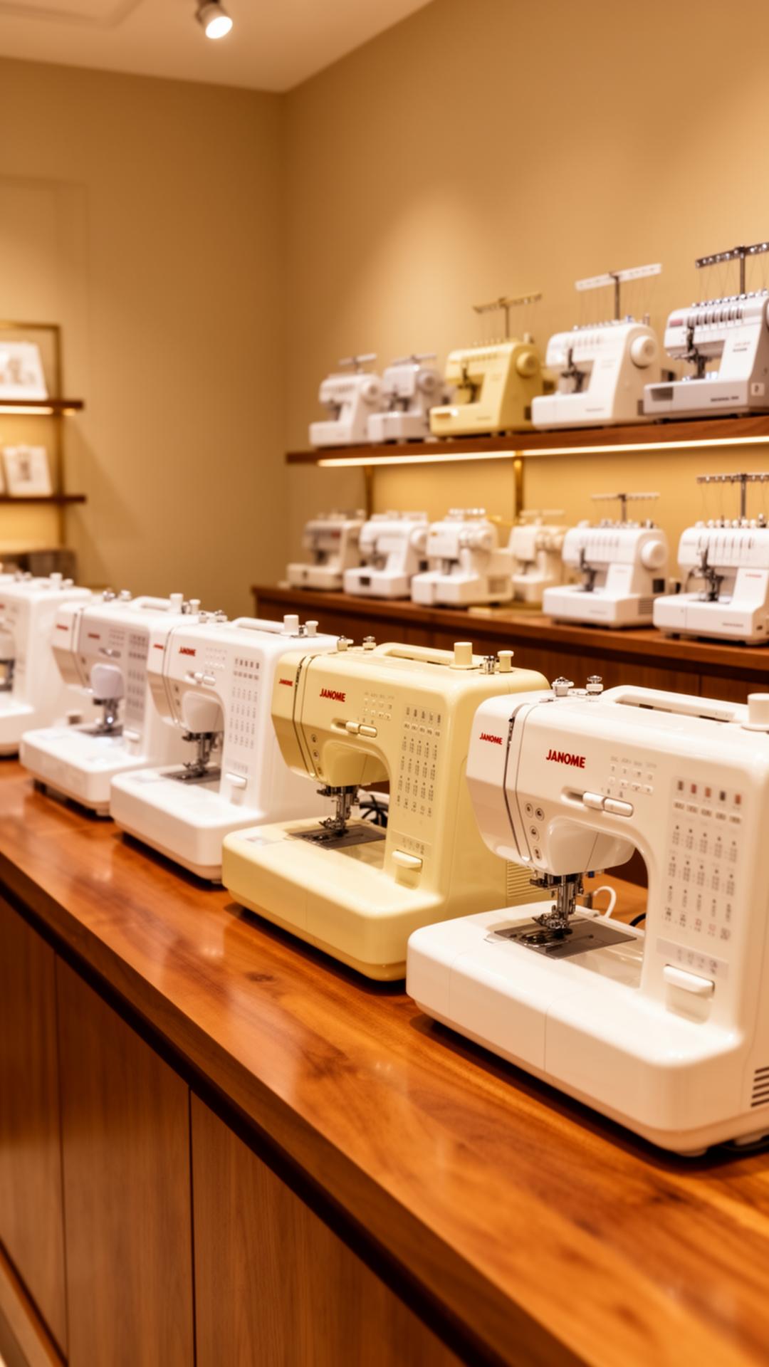 Janome sewing machine sales and service at Blossom Holness